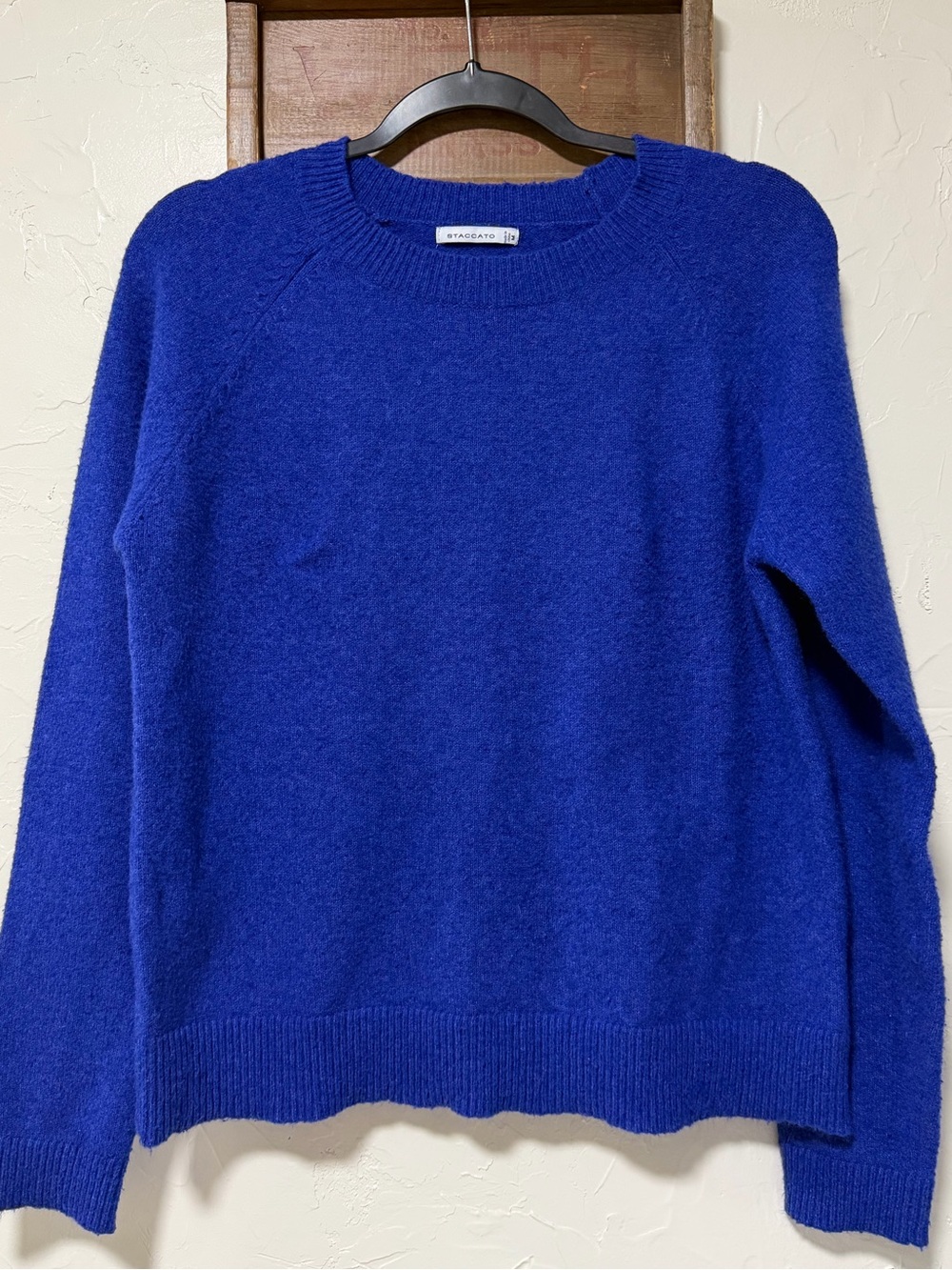 Staccato Cobalt Crewneck Sweater